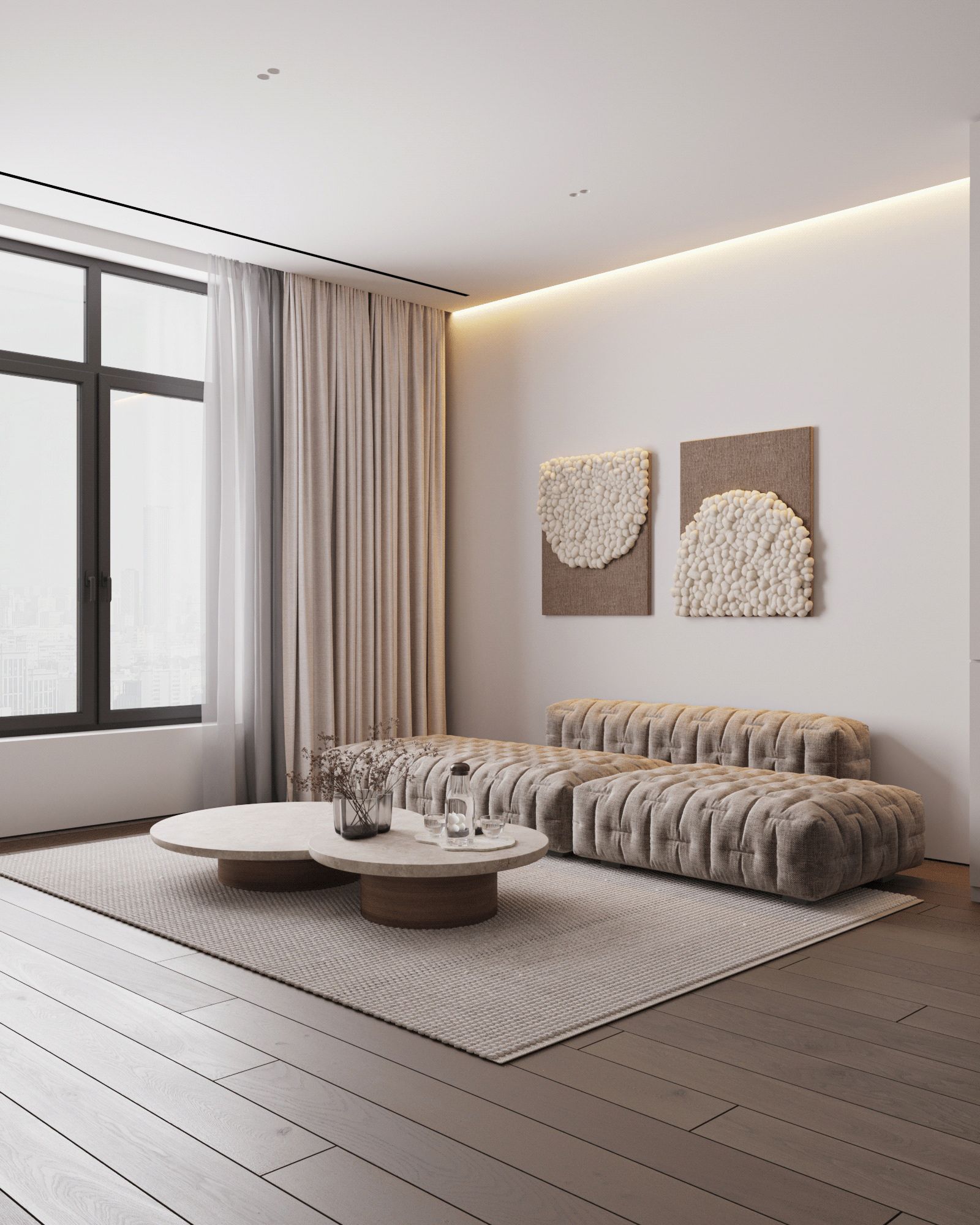  Thi công nội thất căn hộ Hinode Minh Khai