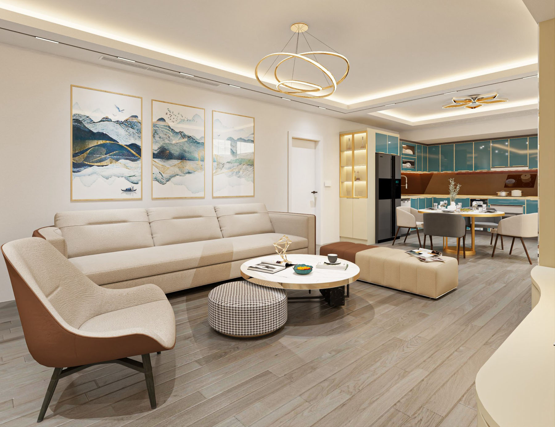  Thi Công Full Nội Thất Nhà Bác Tiến Hai Bà Trưng